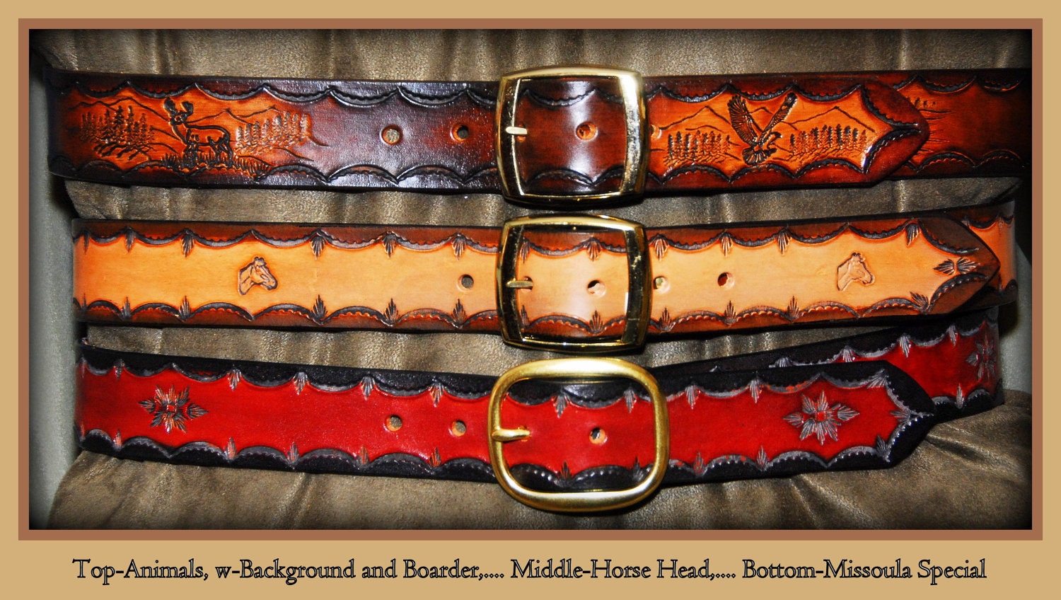 BELT WITH TASSELS GIVEN TO THE WILD