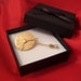 Brass Clock Watch Tie Cravat Lapel Pin Brooch Stick Pin