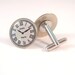 RESERVED for MARIE-JOSÉE Clock Watch Cuff links White Face