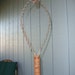 Vintage Rug Beater with wooden handle, circa 1910's