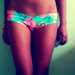 Reserved for Alyssa Teal Floral Mahina Bottoms