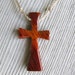 Wood Cross Jewelry - Mexican Cocobolo - Necklaces for Men