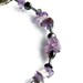 Plus Size February Birthstone Bracelet - Amethyst Strand Bracelet