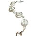Silver Circles Strand Bracelet - Women's Jewelry