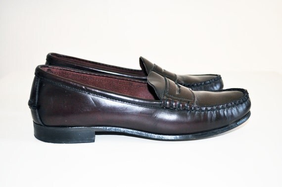 Dexter Leather Penny Loafers Chocolate Size 7. 5M by Continual