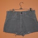1970s Gray Levis 519 Corduroy Shorts Size 30