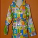 1980s Bob Mackie Raincoat Size Medium / Large