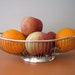 Mid-Century Modern Silver Plate, Oval Wire Bread Basket, Fruit Bowl, Vegetable Bowl