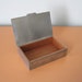 Vintage Pewter Cigarette Box with Cedar Inserts