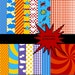INSTANT DOWNLOAD- Digital scrapbooking paper (Super hero World) 12x12 quality paper