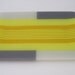 Yellow Striped Fused Glass Plate