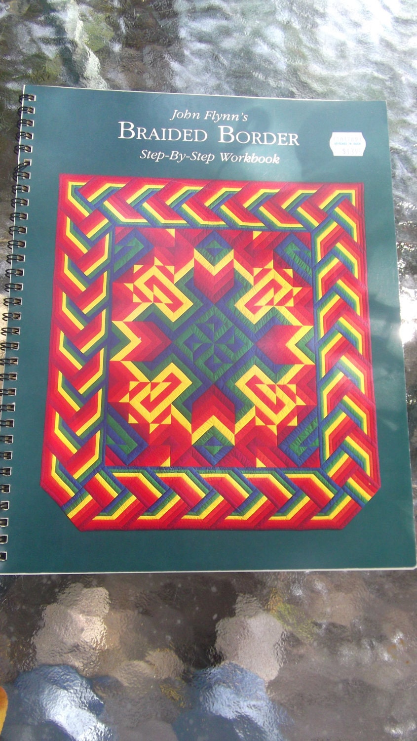 Braided Borders Quilting Work Book by DotsPockets on Etsy