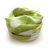 Tie Dye Lime Green Shibori Scarf - Hand Dyed Cotton - 17 x 72 - Peapod