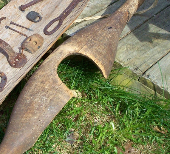 Primative Shoulder Yoke 42 inchlong wooden shoulder yoke