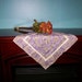 Purple Linen Doily or Table Runner