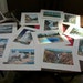 Yellowstone Photos Red Portfolio Set of 12 by Haynes Vintage 1930s