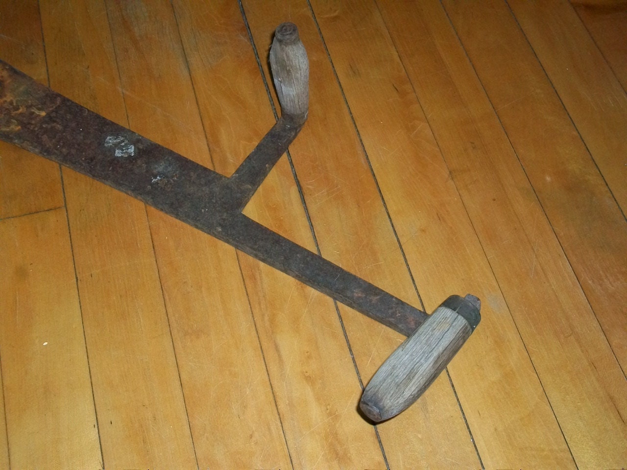 Antique Hay Knife Primitive Farm Tool From Late 1800s