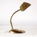 FRENCH MIDCENTURY Industrial GOLD Desk Lamp