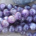 Amethyst beads 8mm rounds are perfect for your mala