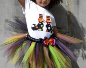 READY TO SHIP: Spunky Spellbinder Witch Shoes T-Shirt - Halloween Costume - Size 12 Month - Cutie Patootie Desingz Il_170x135