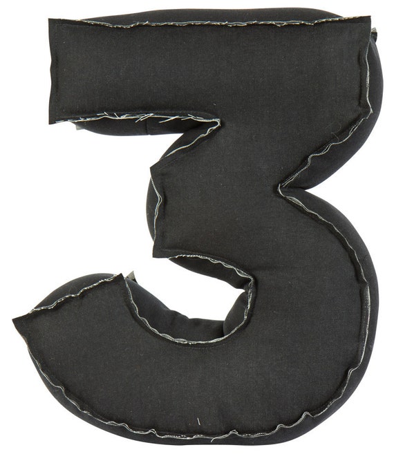 Items similar to Number pillow 1 2 3 4 5 6 7 8 9 0