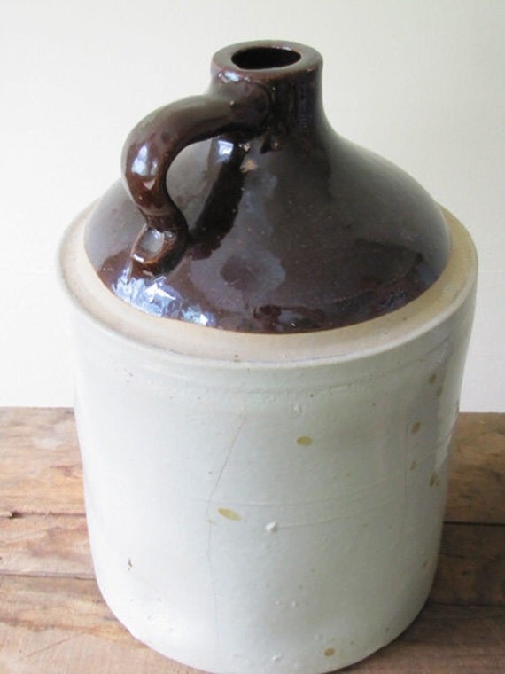 Antique Large Crock Jug
