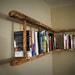Antique Wooden Ladder Bookshelf