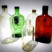 A collection of 4 prohibition era pints