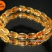 Honey Golden Citrine Gemstone Rice Oval 10X7MM Beads Bracelet / Loose Beads 7.5 inch Half Strand (90135992-BIN 6)