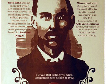 2 color Ross Winn Offset Poster