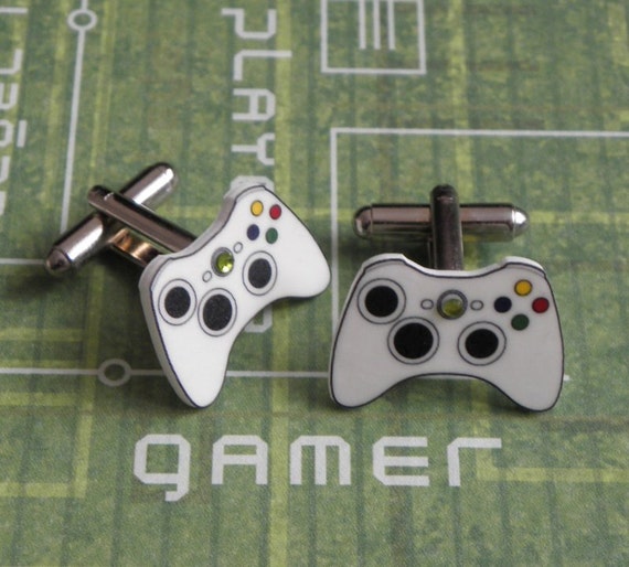 GAMER Xbox 360 Video Games Controller Cufflinks XBOX360