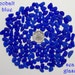 Cobalt Blue tinies 150 count lot Genuine Beach Sea Glass (F8) Free Shipping in US