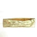 ViNTAGE METALLiC LEATHER Belt / obi style high waisted / buttery soft / bronze / s - m .