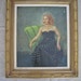 Vintage Oil Portrait Debutante