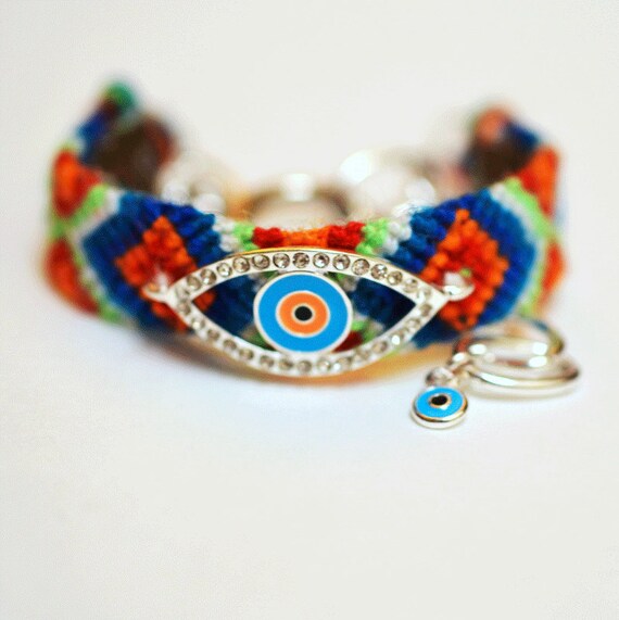 friendship bracelet Evil Eye and Tiny Eye by