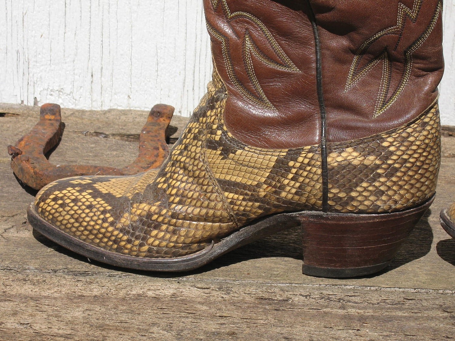 dan post rattlesnake cowboy boots