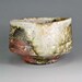 Shigaraki, anagama, ten-day anagama wood firing, with natural ash deposits tea bowl. chawan-61