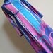 MAURICE . Arabesque Fairy Tales . Signed Print Dress 1970s Bright Pattern M medium L Large