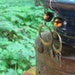 Doset daram - Handmade Earrings with Vintage pieces and Thai Buddist Mala Beads