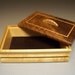 Inlay Desk Top Box - Figured Walnut & Maple