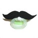 Black Mustache pacifier 0 to 6 months