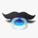 Black Mustache pacifier 6 to 18months