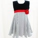Girls Sewing Pattern Dress - pdf pattern- Rosette Dress