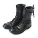 Vintage Corcoran Black Leather Military Combat Lace Up Ankle Boots