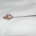 Vintage Silver with Pink Pearled Hat or Lapel Pin - ACCESSORIZE ANY OUTFIT