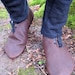 14th Century Front-laced Handmade Leather Shoe
