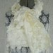 Woman's Scarf Ivory Off White Silk Original Design