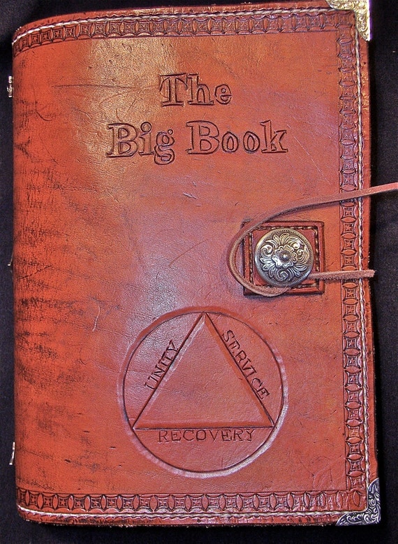 Single AA Big Book Leather Cover Big Print Version