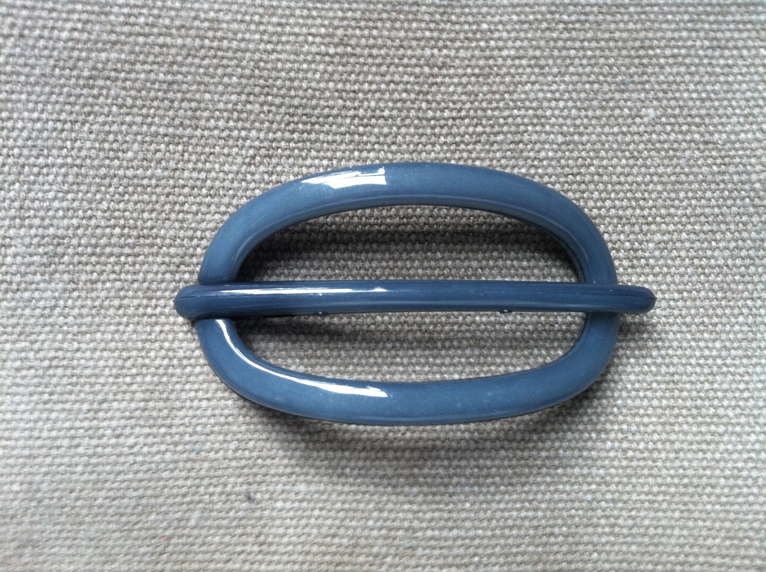 Vintage 80s Oval Hair Barrette Buch and Deichmann B and D