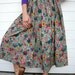 Vintage Farm Scenery Full High Waist Skirt